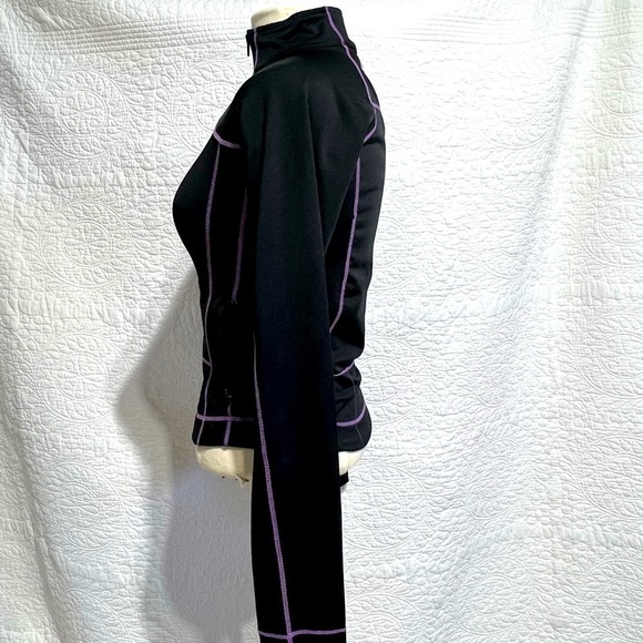 Acyoga Women's Athletic Zip Up Jacket, Size Medium - Picture 7 of 11